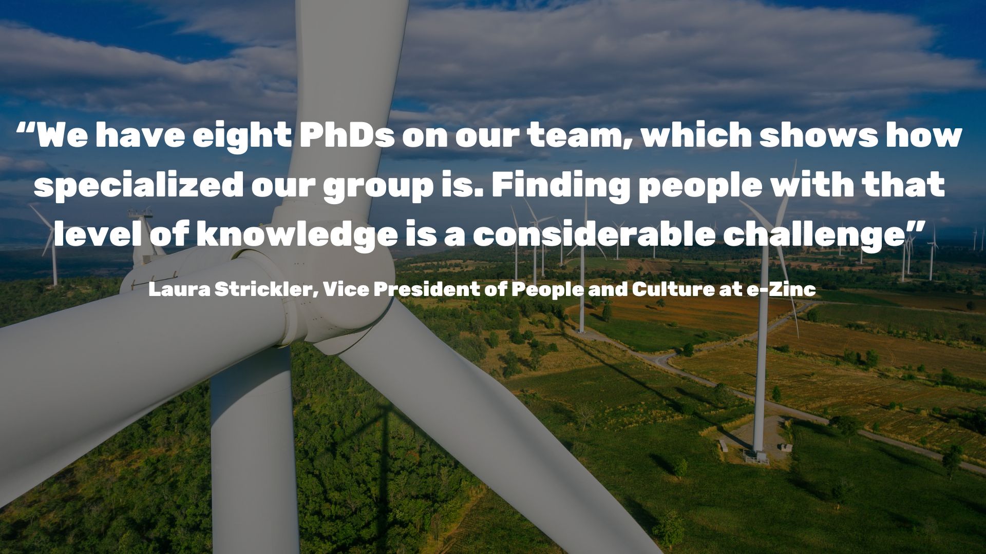 Become A Canadian Laura Strickler, Vice President of People and Culture at e-Zinc